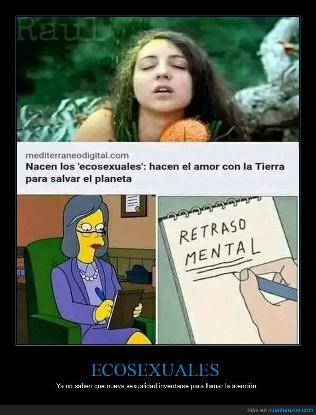 ecosexuales,ecologistas