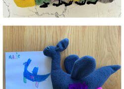 Enlace a Esta profesora confecciona peluches adorables basándose en los dibujos de sus alumnos