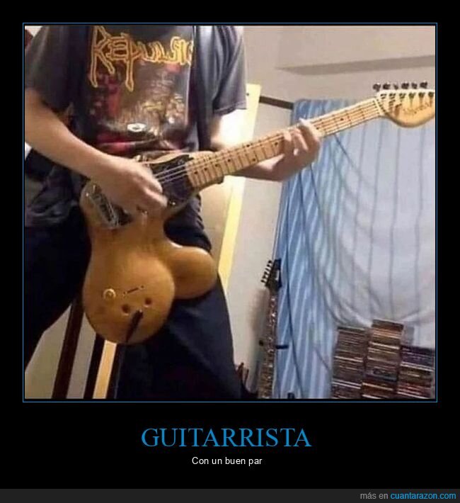 guitarra,huevos