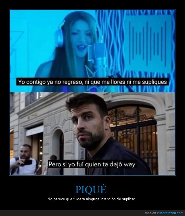 shakira,piqué,volver,suplicar