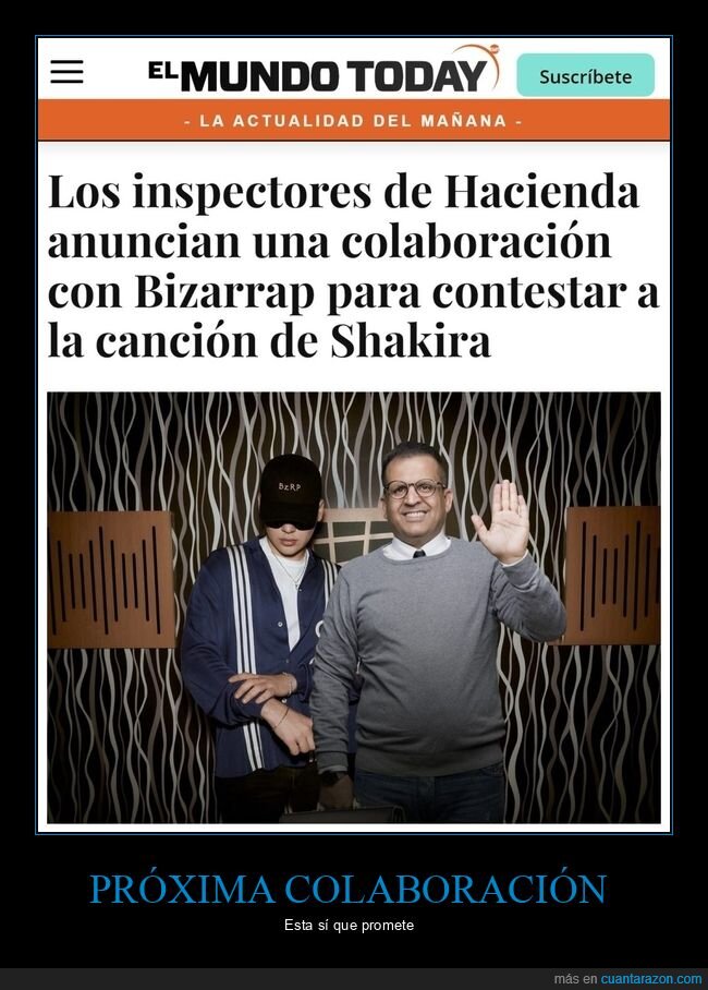 inspectores de hacienda,bizarrap,shakira