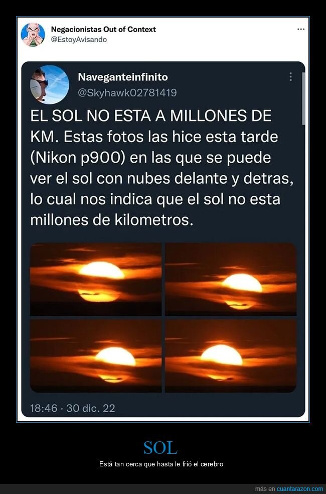 conspiranoicos,negacionistas,sol