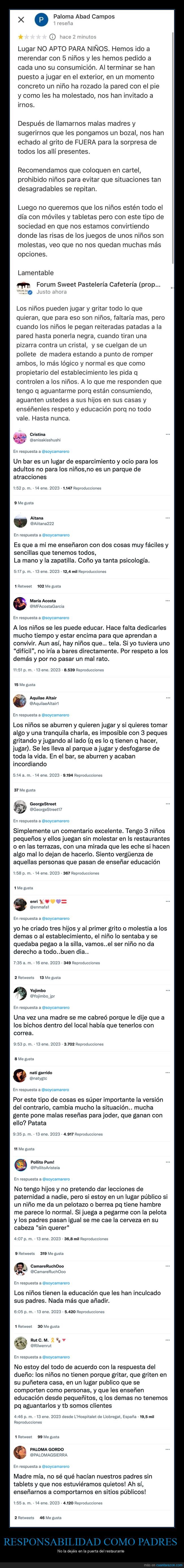 padres,hijos,restaurante,reseña