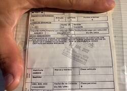 Enlace a Una multa peculiar