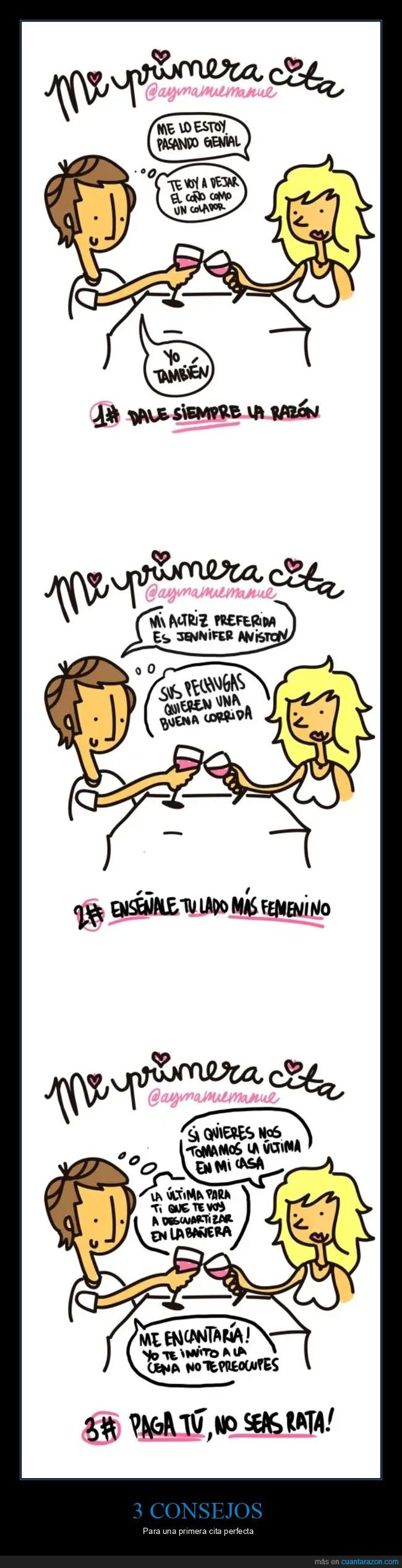 consejos,primera cita