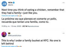 Enlace a Piensa en su familia...