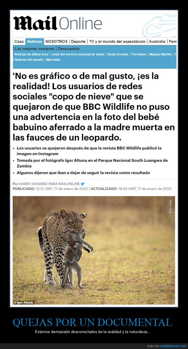 quejas,documental,naturaleza