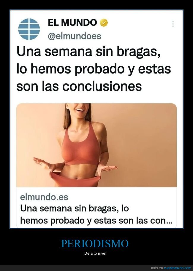 bragas,conclusiones,probar