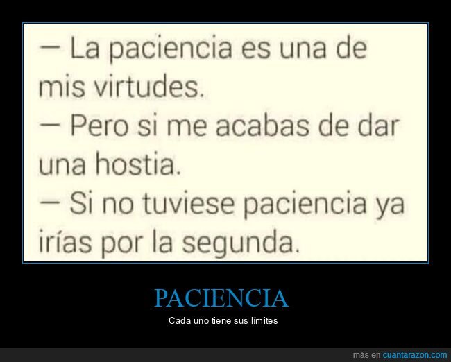 paciencia,virtud,hostia