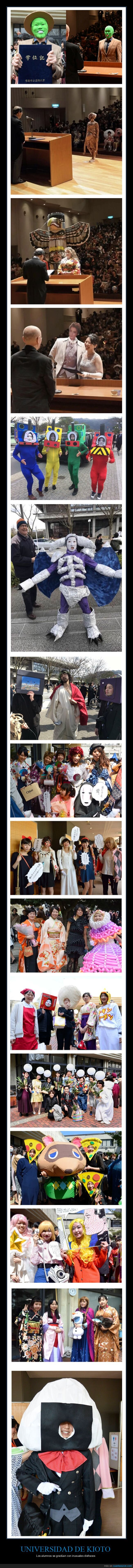 universidad,kioto,alumnos,disfraces