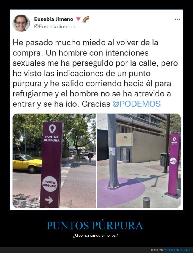 punto púrpura,punto seguro