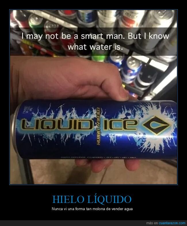 agua,bebida energética,liquid ice,wtf