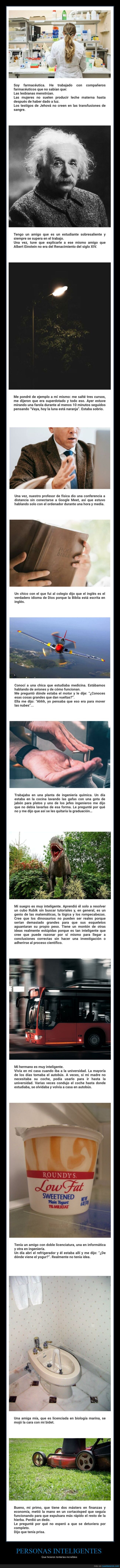 inteligentes,tonterías