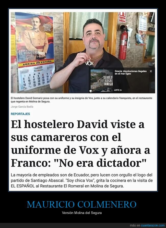 camareros,franco,hostelero,restaurante,vox