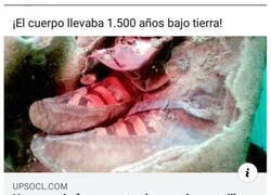 Enlace a La momia de Adidas