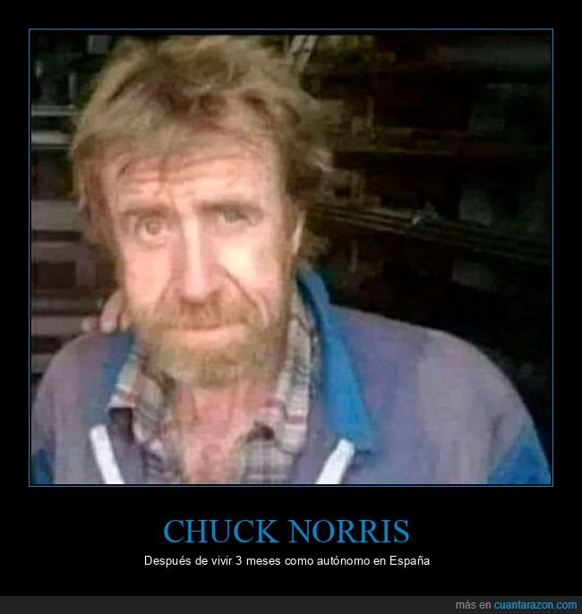 chuck norris,autónomo,españa