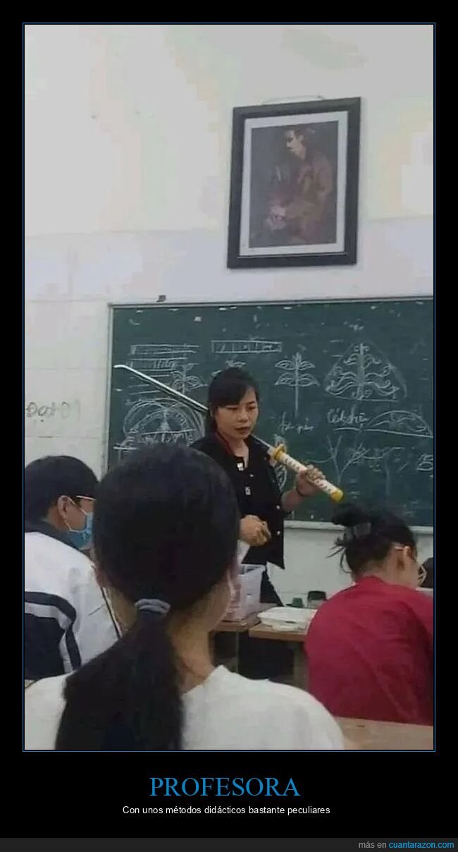 clase,katana,profesora,wtf