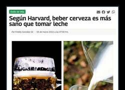 Enlace a Estudio probablemente financiado por alguna marca de cerveza