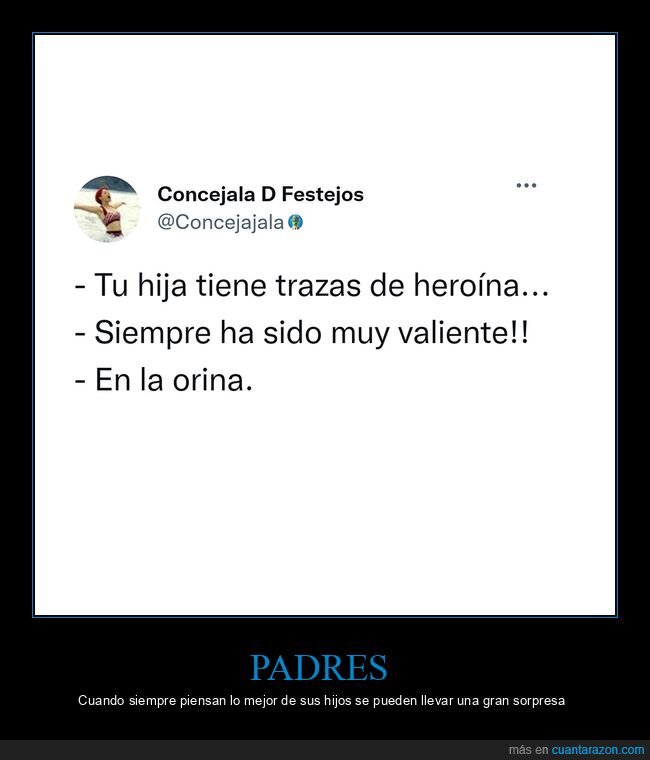 hija,heroína,orina