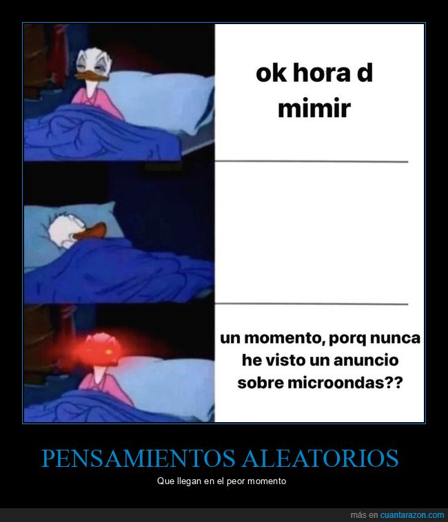 dormir,anuncios,microondas