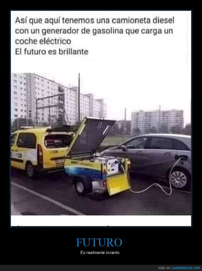 diesel,generador,gasolina,coche eléctrico