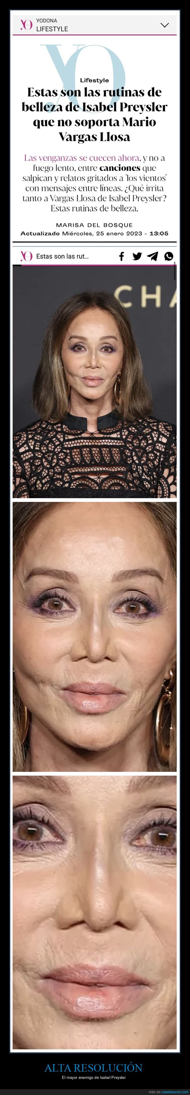 isabel preysler,alta resolución