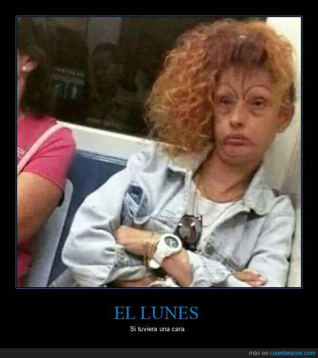 caretos,lunes,personajes