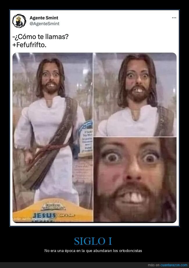 dientes,jesús,muñeco,wtf