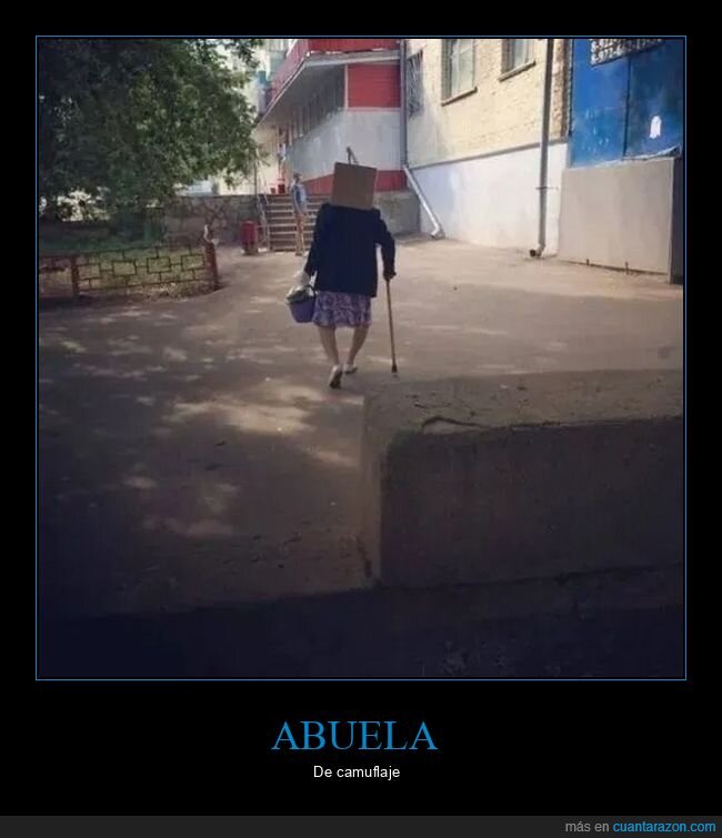 abuela,cabeza,caja,wtf