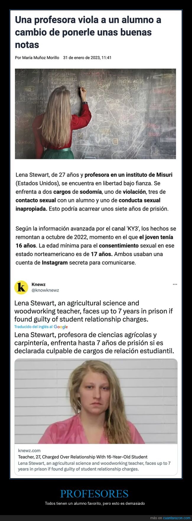 alumno,notas,profesora