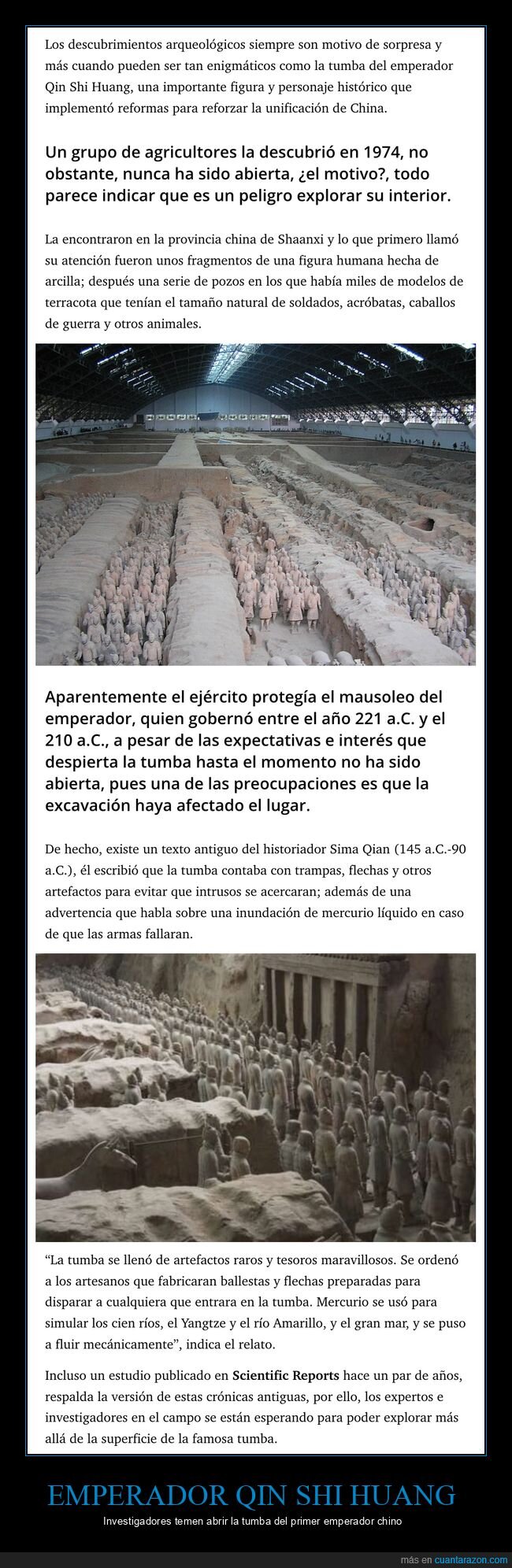 qin shi huang,emperador chino,tumba