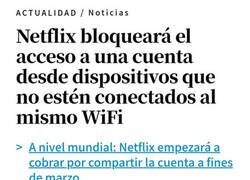 Enlace a Las medidas de Netflix contra las cuentas compartidas