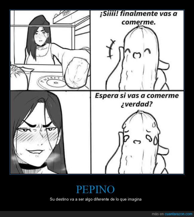 pepino,comer