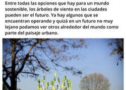 Enlace a Crean árboles de turbinas para generar energía con el viento