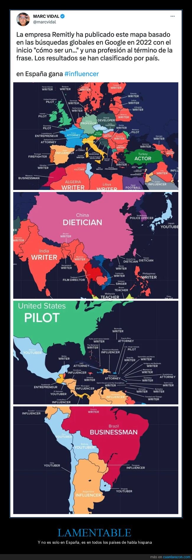 google,influencer,profesiones