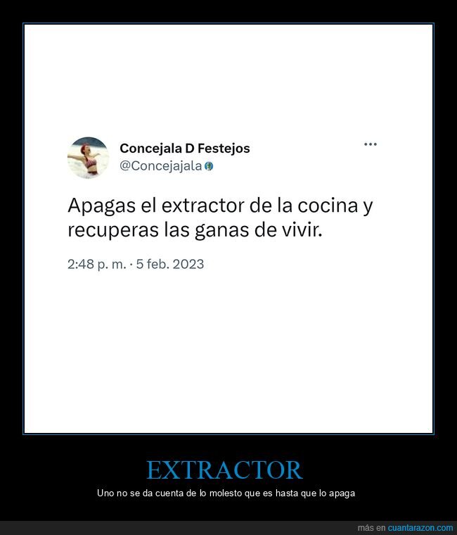 extractor,apagar,ganas de vivir