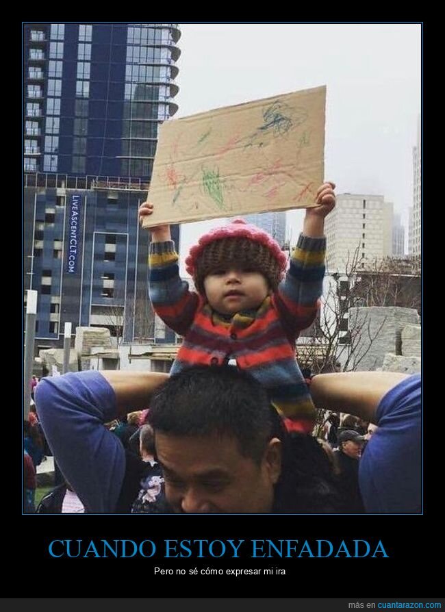 niña,protesta,pancarta