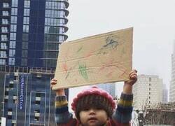 Enlace a Protesta contundente