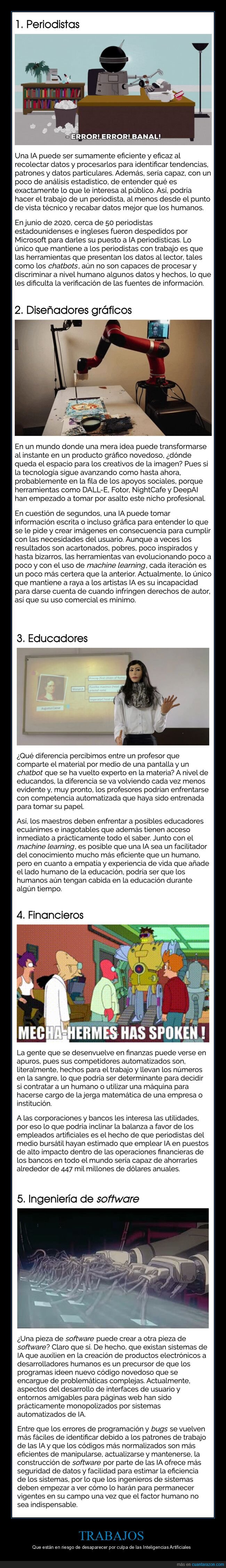 trabajos,desaparecer,ia