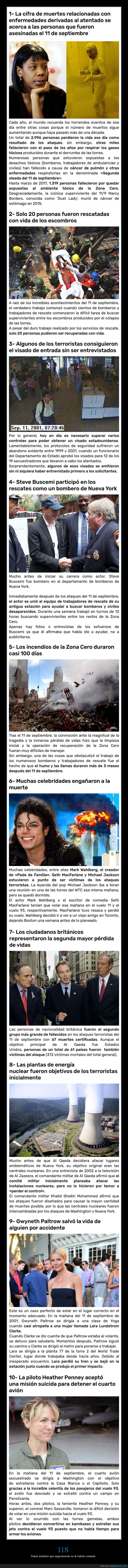 11s,datos,curiosidades