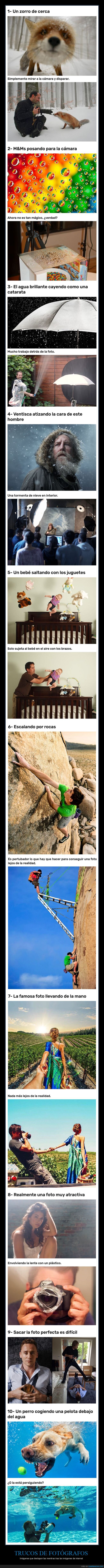 trucos,fotógrafos