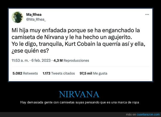 agujero,camiseta,hija,kurt cobain,nirvana