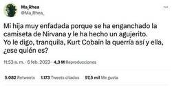 Enlace a Fan de Nirvana pero solo de las camisetas