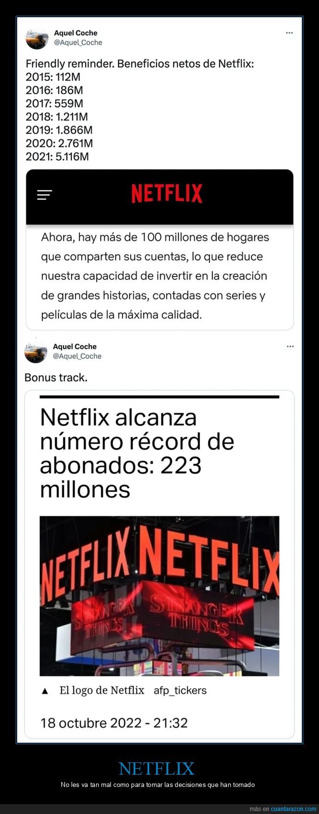 cuentas compartidas,netflix,beneficios