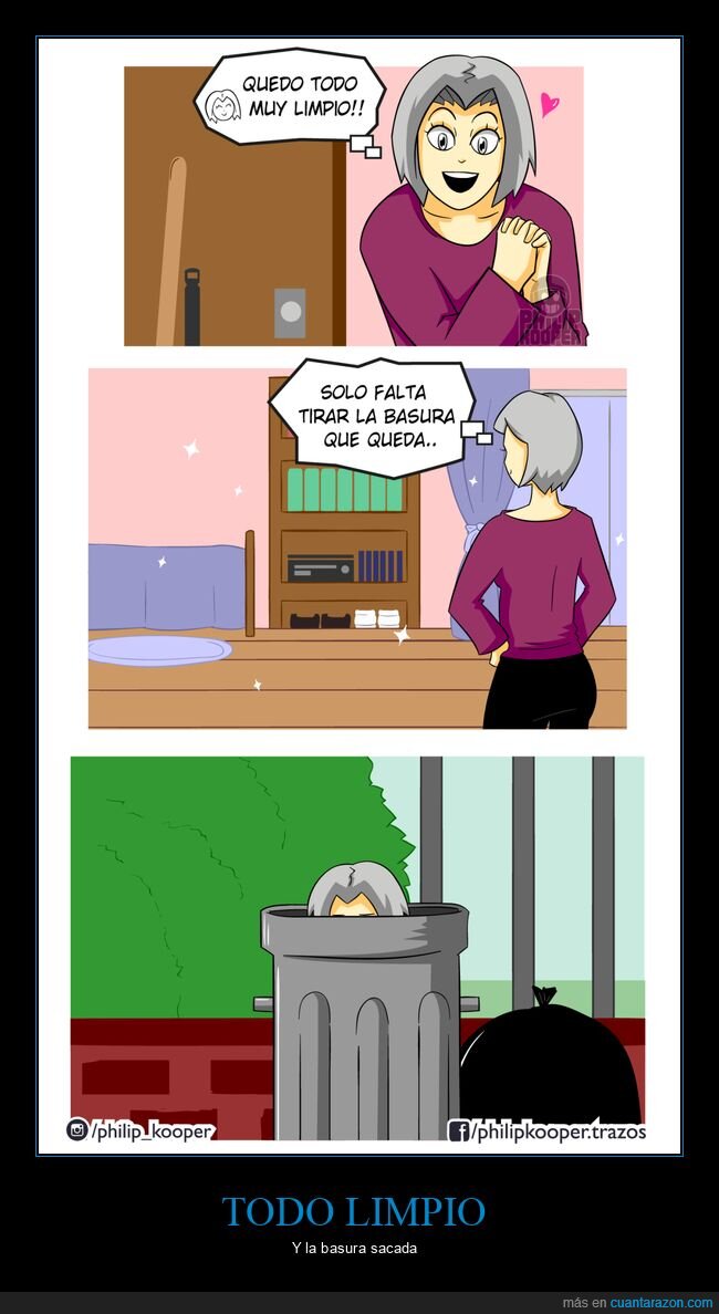 limpio,basura