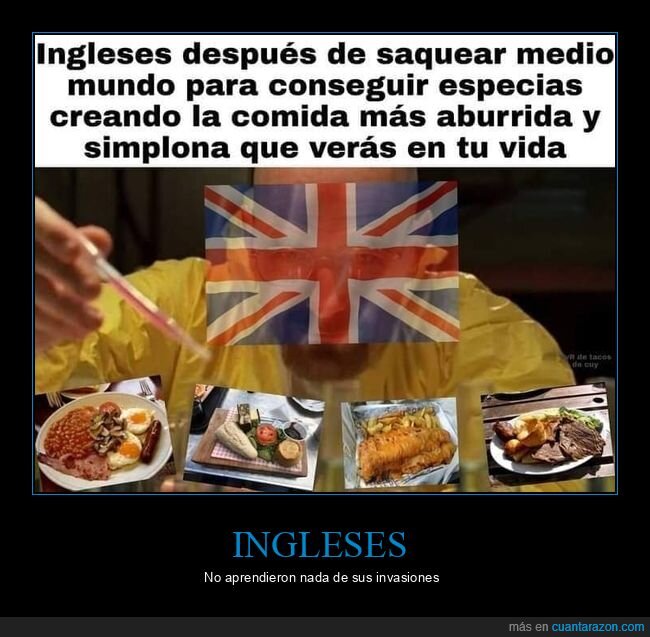 ingleses,especias,comida
