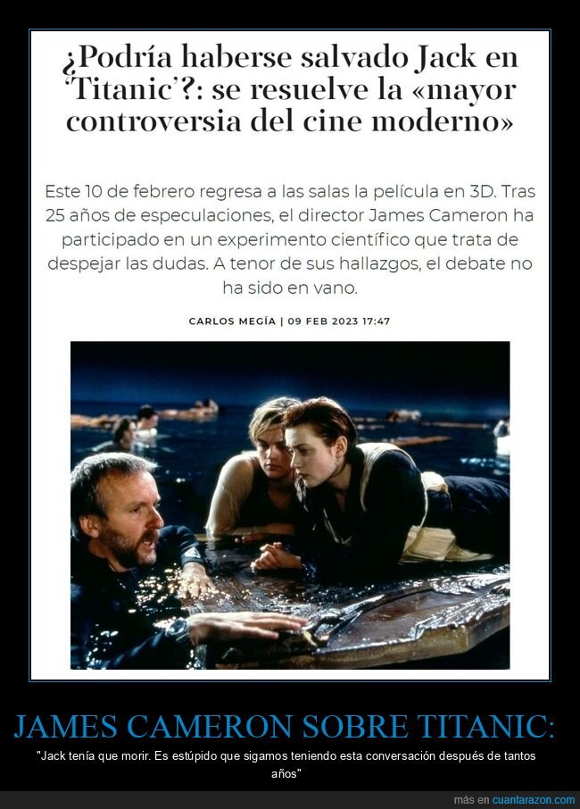 titanic,salvarse,james cameron