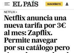 Enlace a La nueva tarifa de Netflix