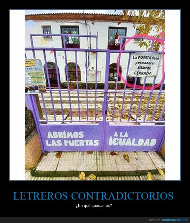 letreros,cartel,puertas,abiertas,cerradas,igualdad