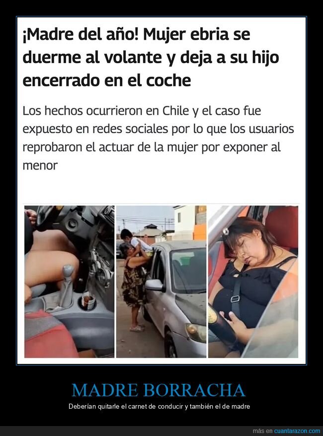 borracha,madre,niño,padres del año,wtf